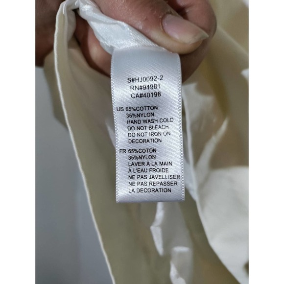 White spring peacoat Size Small - Picture 2 of 7